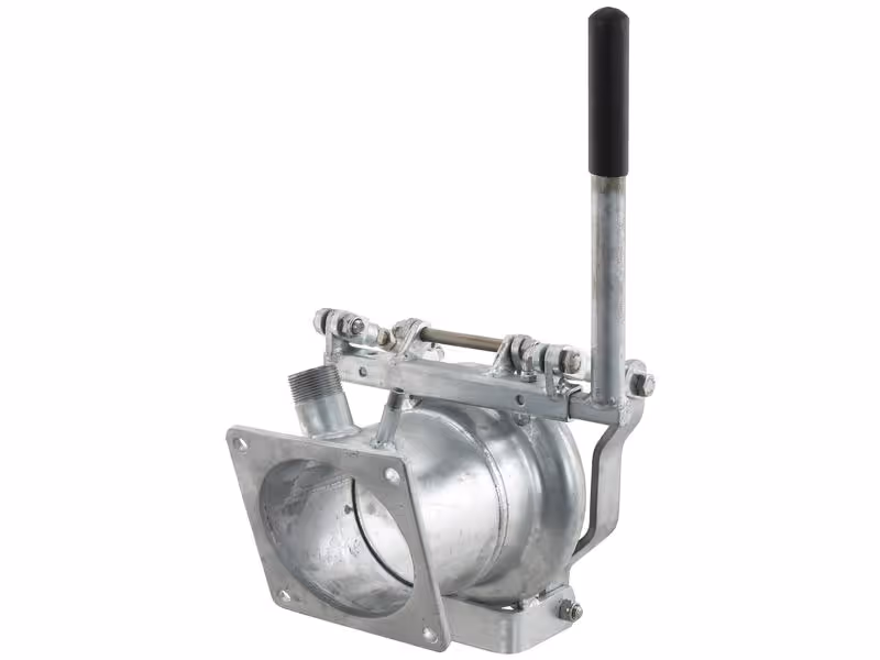 Quick Release Coupling with Flange 20° - Female 6'' (159mm) x (150mm) (Galvanisé)