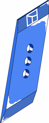 Rabe | Pointe de soc MP293L - gauche