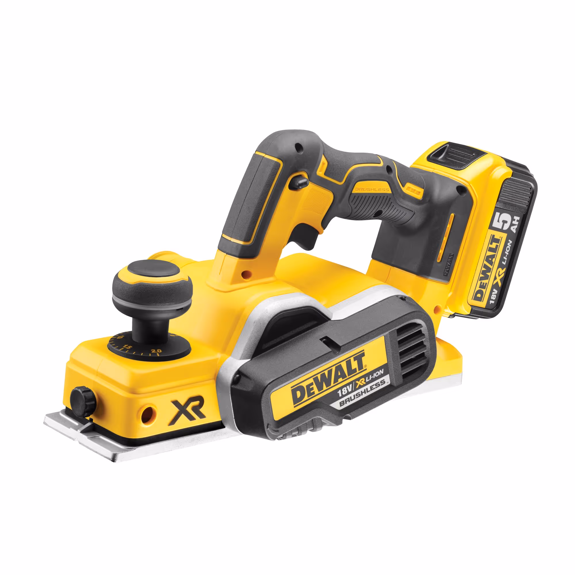 Rabot XR 18V 5Ah Li-Ion Brushless avec batteries
