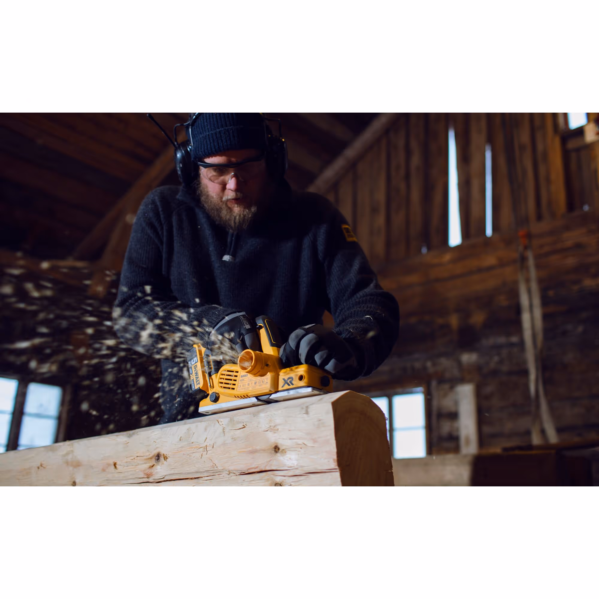 Rabot XR 18V 5Ah Li-Ion Brushless avec batteries