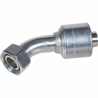 Racc. à sertir 45° DN25-M36x2