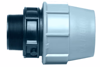 Racc. compr. polypro Droit ø25 x M1"