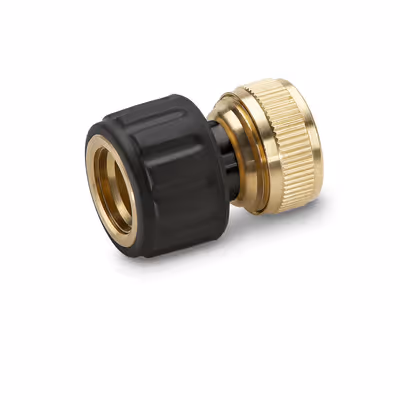 Racc.laiton clapet aquastop 19 mm