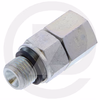 RACCORD A BAGUE FEMELLE ORIENTABLE / BSP MALE 1/4 - TUBE 8MM - 487362 - MANITOU