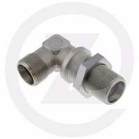 RACCORD A BAGUE MALE-MALE COUDÉ 90° PASSE-CLOISON TUBE 16MM - 405951 - MANITOU