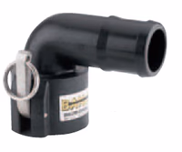 Raccord à Cames F 63 x Can. ø 50 - Coudé 90°