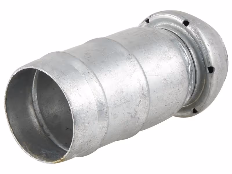 Raccord à emmancher - Mâle 3'' (89mm) x3 1/2'' (89mm) (Galvanisé)