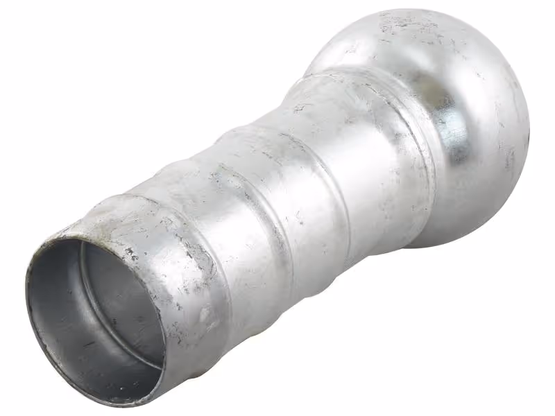 Raccord à emmancher - Mâle 4'' (108mm) x4'' (102mm) (Galvanisé)