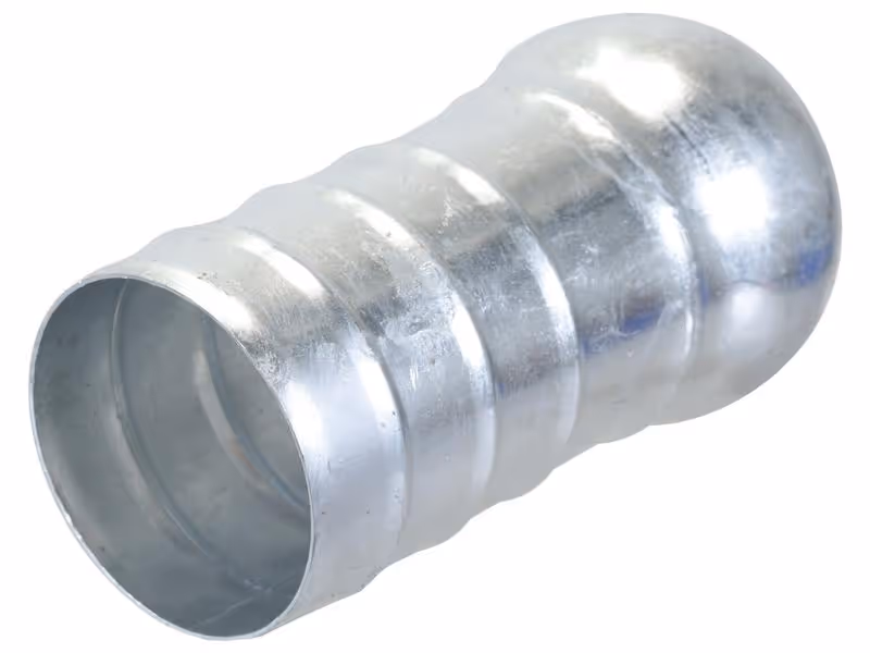 Raccord à emmancher - Mâle 6'' (159mm) x6'' (152mm) (Galvanisé)