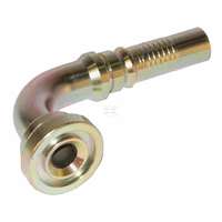 Raccord à sertir 4SH-DN25 bride Ø 47,6 mm 90°