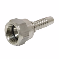 Raccord à sertir DN06-7/16-UNF inox