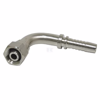 Raccord à sertir DN06-M14x1,5- 8L-90º inox