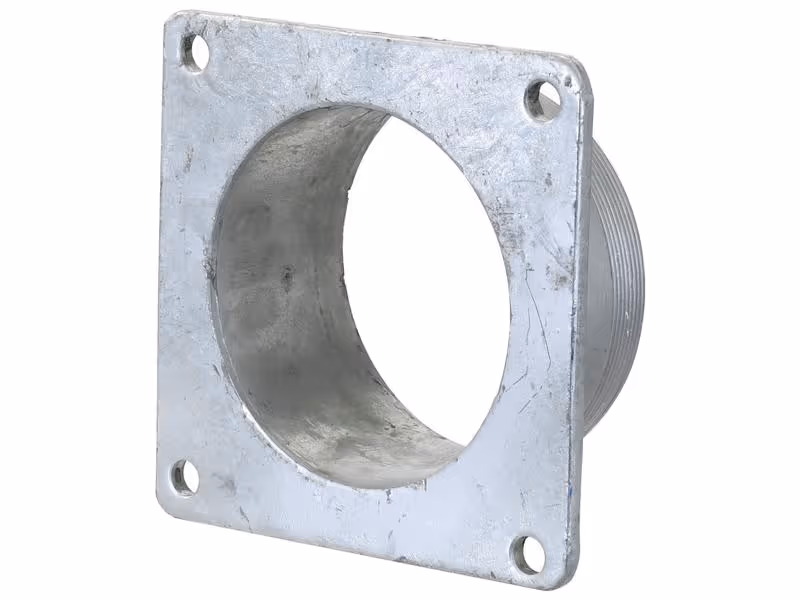 Raccord bride / fileté 5'' BSPT (130mm) (Galvanisé)