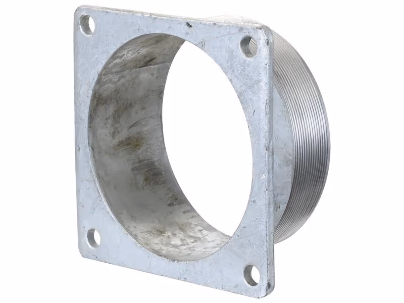 Raccord bride / fileté 6'' BSPT (150mm) (Galvanisé)