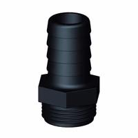 Raccord cannelé seul pour buse Powerjet WG11A 25 mm