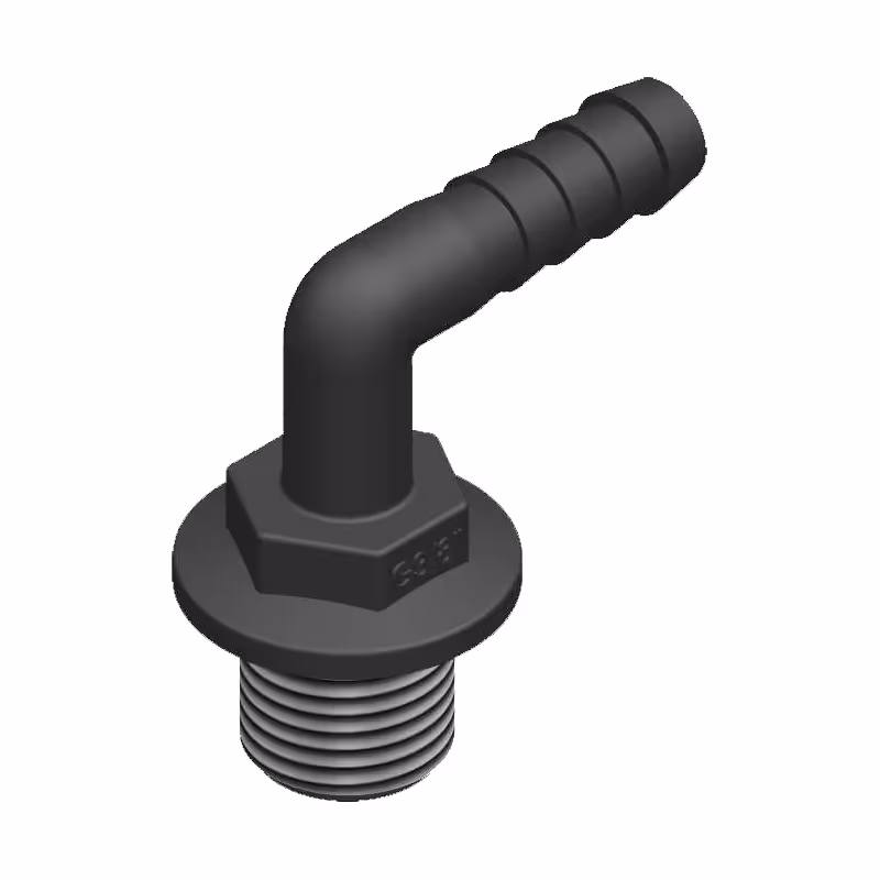RACCORD COUDE 90° MALE 3/8'' - D10