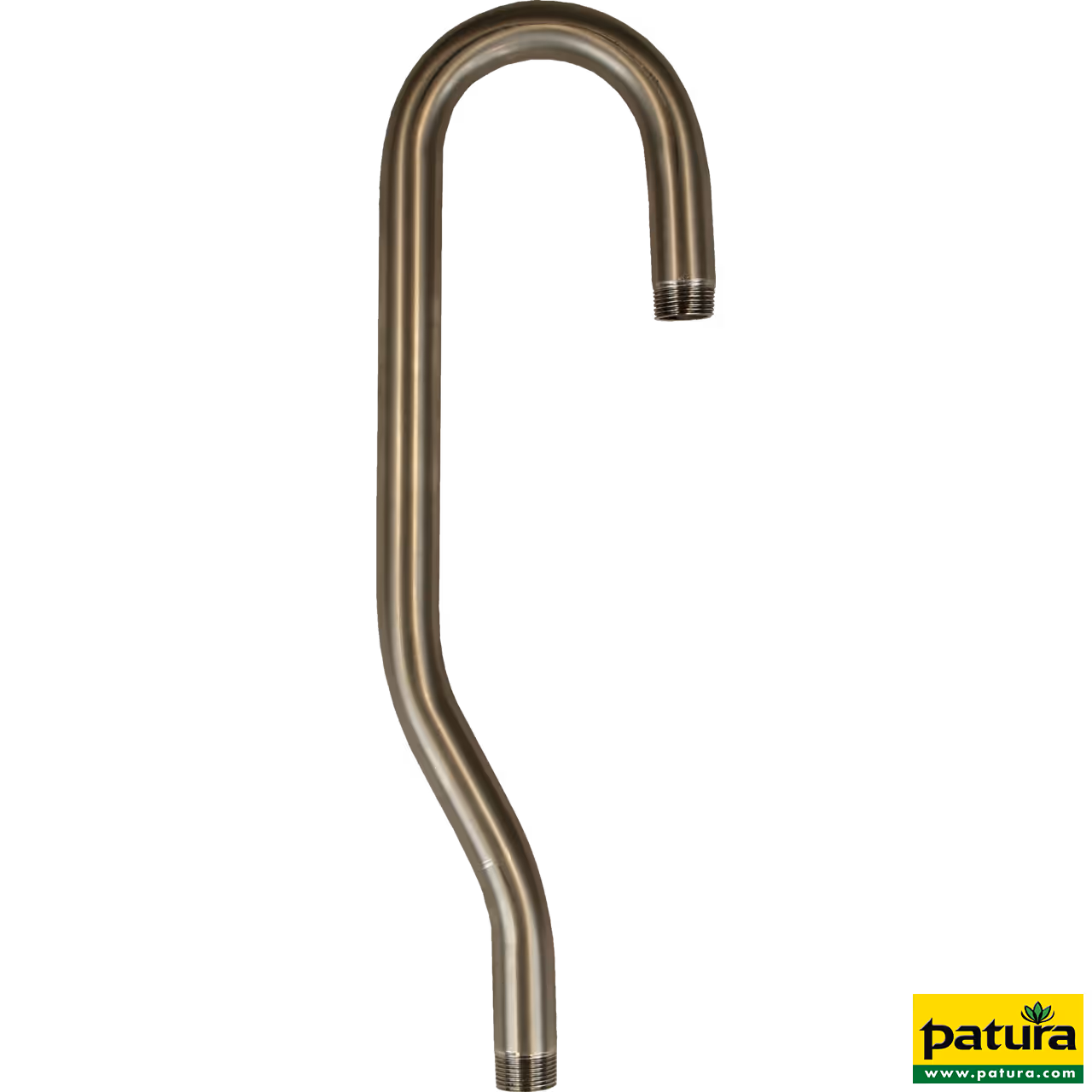 Raccord de conduite en boucle 3/4" pour mod. 46, raccord par le bas en inox
