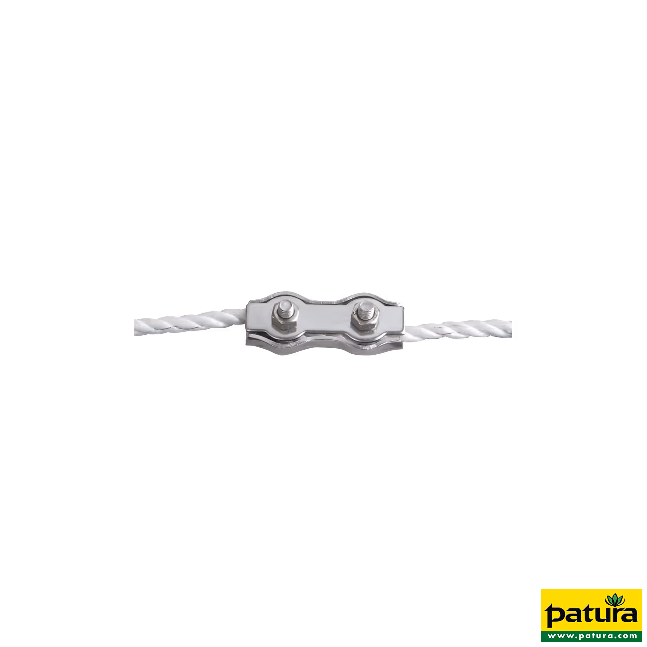Raccord de jonction cordes, galvanisé, pour corde plastifiée jusqu'à 6mm, les 5