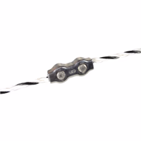 Raccord de jonction fil diamètre 4/6mm en galva par 5