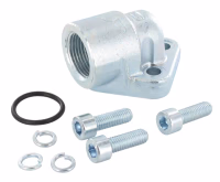 Raccord de pompe Ø30 mm 90° filetage 3/8'' BSP