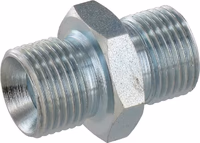 Raccord double mâle / mâle - BSP 1/4
