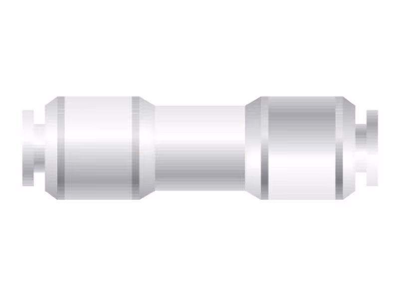 Raccord droit pour tube - 6mm