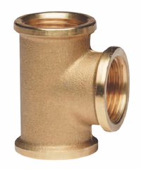 Raccord en TE en laiton 1"1/2 femelle