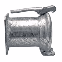 Raccord tonne a lisier femelle avec bride carrée Adaptable