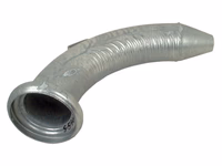 Raccord femelle/ cône d'épandage, coudé 90° 6'' (159mm) (Galvanisé)