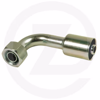 Raccord femelle o-ring 90° acier unf 3/4-16 (19,05)