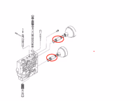 Raccord fixation boule d'azote CASE IH 116371A1 origine
