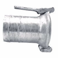 Raccord lisier femelle 6" embout pour tuyau Ø 100 mm