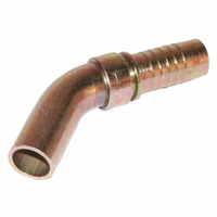 Raccord lisse DN08-10L 45°