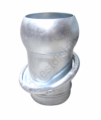 Raccord mâle 6" pour tuyau Ø 150 mm adaptable