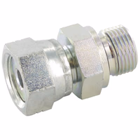 Raccord mâle femelle 3/8 BSP (16.6 mm) x ORFS 11/16UNF (17.5 mm)