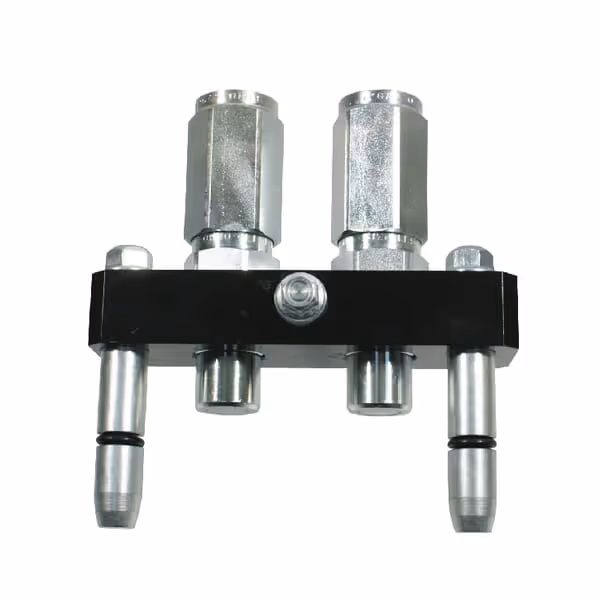 Raccord multiple DN10-2 x 1/2" BSPP prise amovible