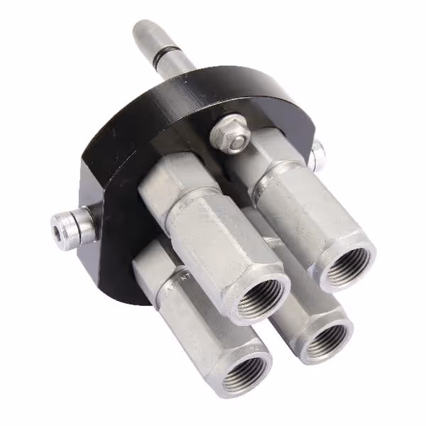 Raccord multiple DN10-4 x 1/2" BSPP prise amovible