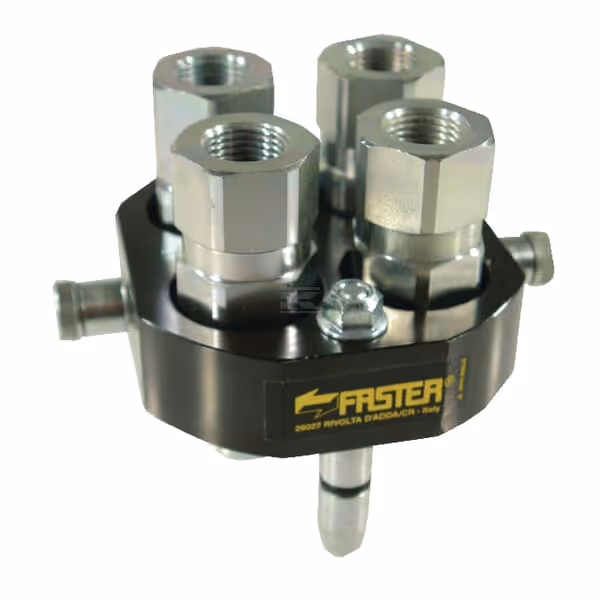 Raccord multiple DN12-4 x 1/2 "BSPP prise amovible