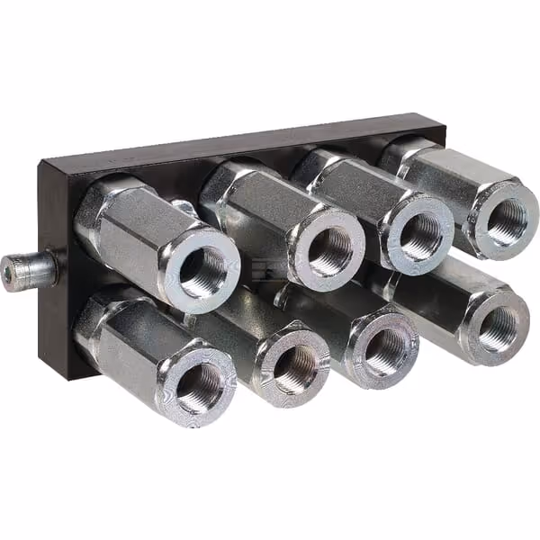 Raccord multiple DN12-8 x 1/2" BSPP prise amovible