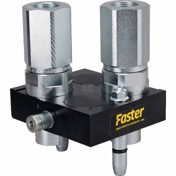 Raccord multiple DN20-2 x 3/4" BSPP prise amovible