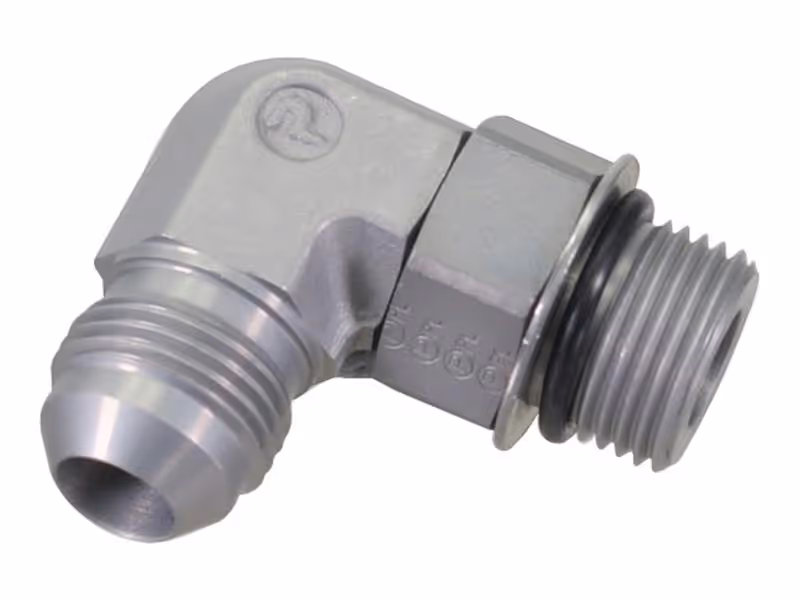 Raccord orient.M/M 90° 3/4''UNF 3/4''JIC - ref 8C5OMXS