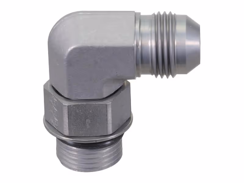 Raccord orient.M/M 90° 3/4''UNF 3/4''JIC - ref 8C5OMXS
