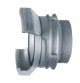 Raccord pompier Alu avec verrou DN40 filetage mâle 2"