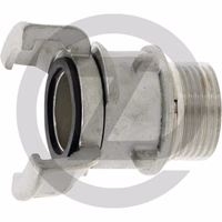 Raccord pompier DN50 filetage 2'' BSP Inoxydable