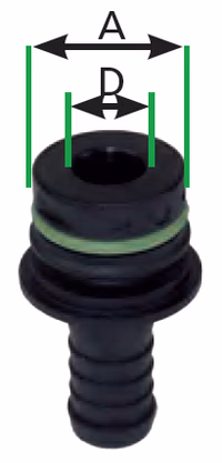 raccord pour tuyau Ø19