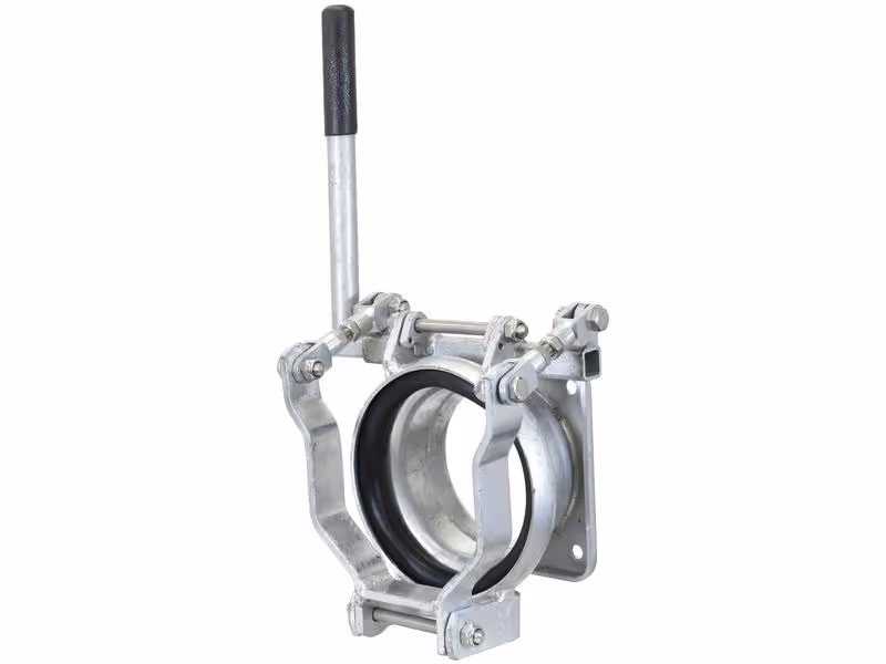 Raccord rapide femelle avec bride 6'' (159mm) x (150mm) (Galvanisé)