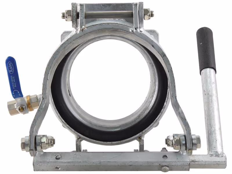 Raccord rapide femelle avec bride 6'' (159mm) x (150mm) (Galvanisé)