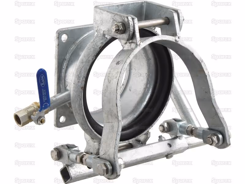 Raccord rapide femelle avec bride 6'' (159mm) x (150mm) (Galvanisé)