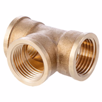 RACCORD T LAITON FEMELLE 3/4''