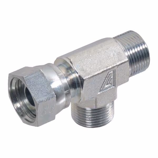Raccord T renverse orientable 1 ORFS
